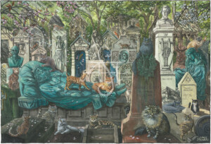 Andreas Steiner "Les Chats Sophisticés"